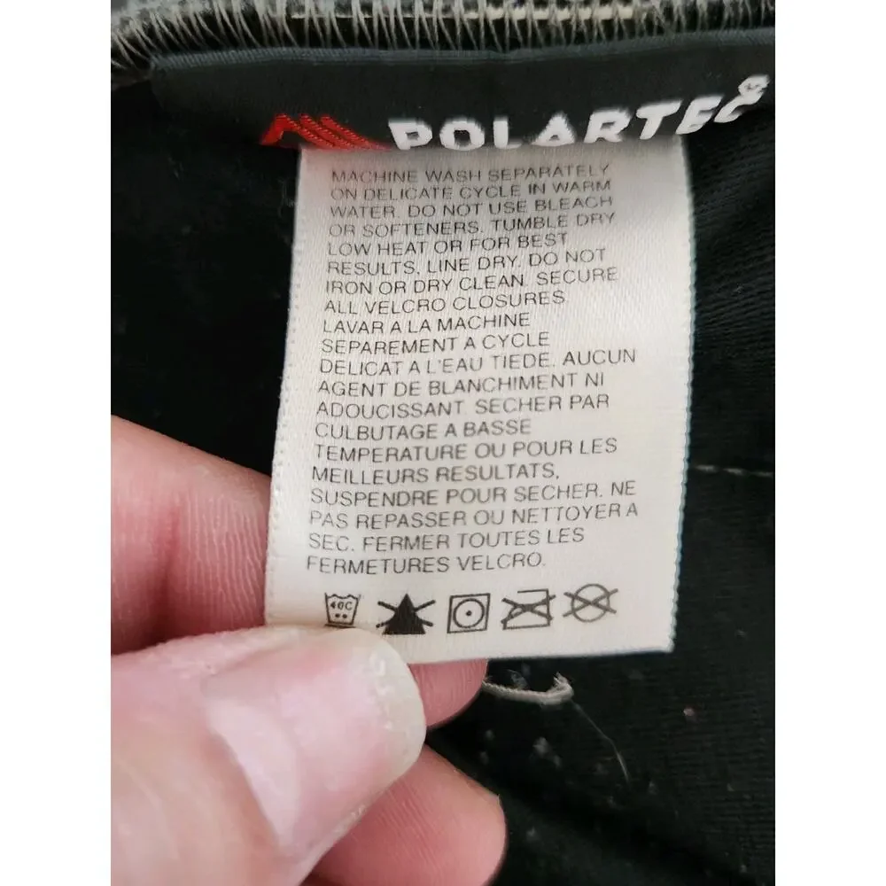 The North Face Men's Retro Denali Vest Polartech Black & Gray Size XL Vintage